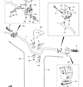 STEERING HANDLE CABLE