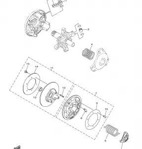 ALTERNATE DRIVE SETTING 1