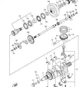 CRANKSHAFT and PISTON