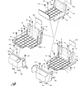 STAND FOOTREST 2