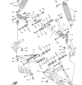 FRONT SUSPENSION WHEEL