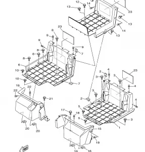 STAND FOOTREST 2