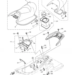 SEAT and UNDER LOCKER