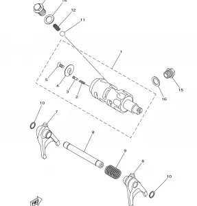 SHIFT CAM FORK