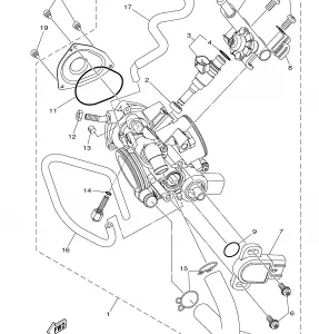 THROTTLE BODY в сборе 1