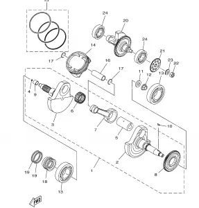 CRANKSHAFT PISTON