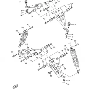 FRONT SUSPENSION WHEEL