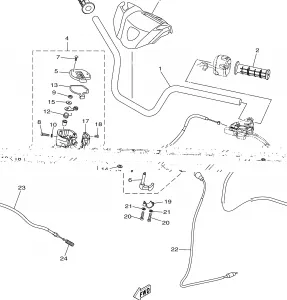 STEERING HANDLE CABLE