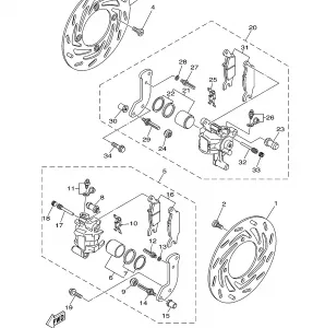 FRONT BRAKE CALIPER