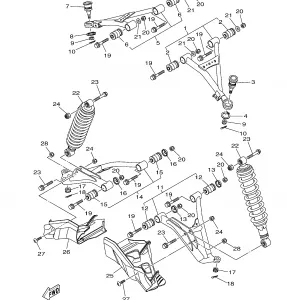 FRONT SUSPENSION WHEEL