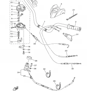 STEERING HANDLE CABLE