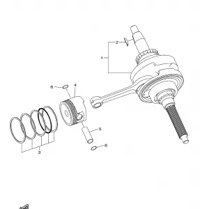 CRANKSHAFT PISTON