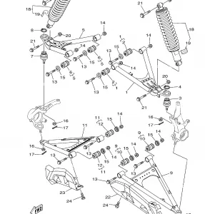 FRONT SUSPENSION WHEEL