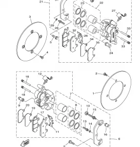 FRONT BRAKE CALIPER