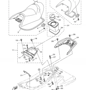 SEAT and UNDER LOCKER