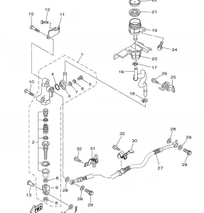 REAR MASTER CYLINDER