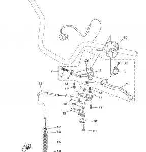 HANDLE SWITCH LEVER