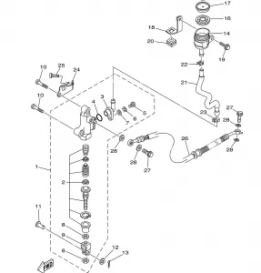 REAR MASTER CYLINDER