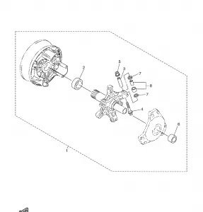 ALTERNATE CLUTCH TUNE UP KIT