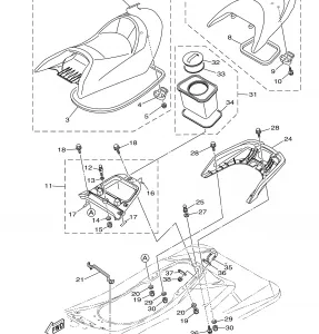 SEAT and UNDER LOCKER