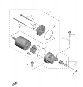 STARTING MOTOR