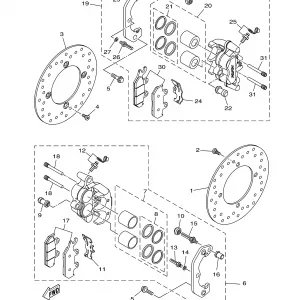 FRONT BRAKE CALIPER