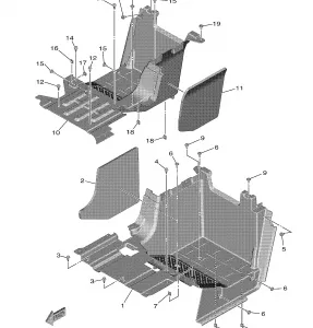 STAND FOOTREST 2