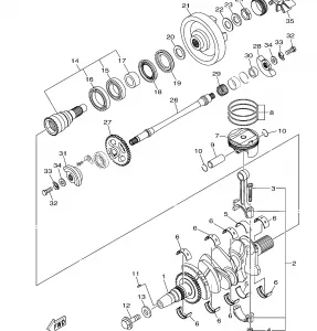 CRANKSHAFT and PISTON