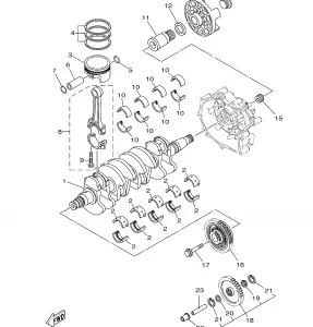 CRANKSHAFT and PISTON