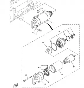 STARTING MOTOR