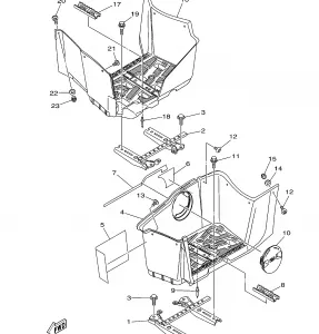 STAND FOOTREST