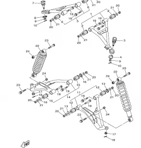 FRONT SUSPENSION WHEEL