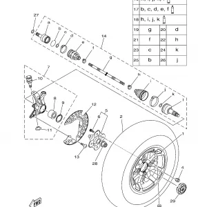 FRONT WHEEL