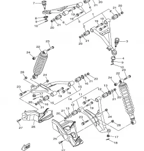 FRONT SUSPENSION WHEEL