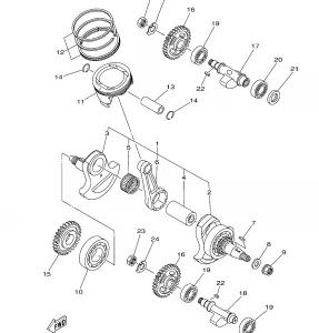 CRANKSHAFT PISTON