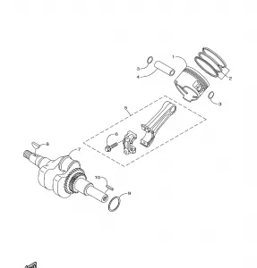 CRANKSHAFT PISTON