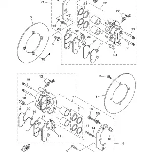 FRONT BRAKE CALIPER