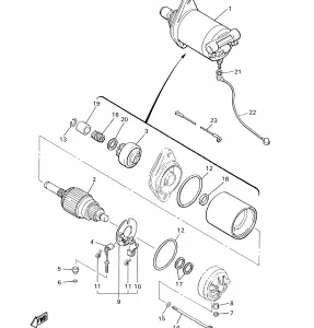 STARTING MOTOR