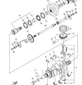 CRANKSHAFT and PISTON