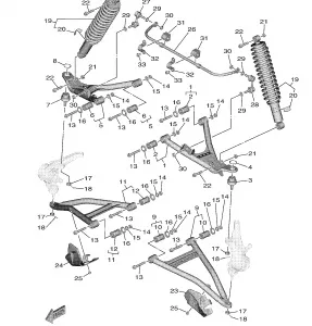 FRONT SUSPENSION WHEEL