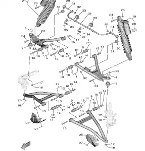 FRONT SUSPENSION WHEEL