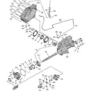 MIDDLE DRIVE GEAR