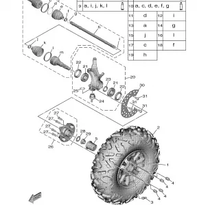 FRONT WHEEL