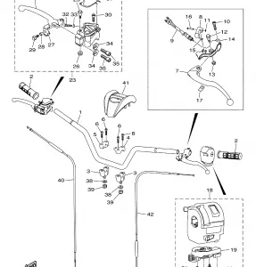 STEERING HANDLE CABLE