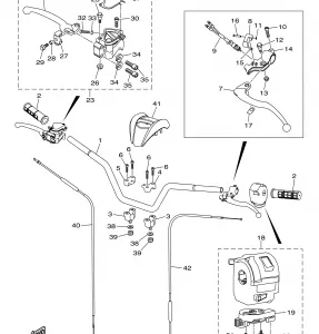 STEERING HANDLE CABLE