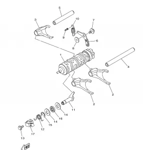 SHIFT CAM FORK