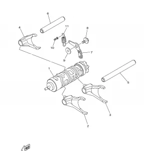 SHIFT CAM FORK