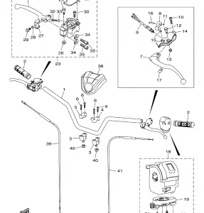 STEERING HANDLE CABLE