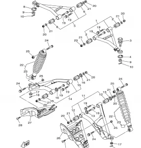 FRONT SUSPENSION WHEEL