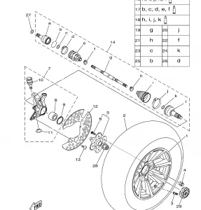 FRONT WHEEL